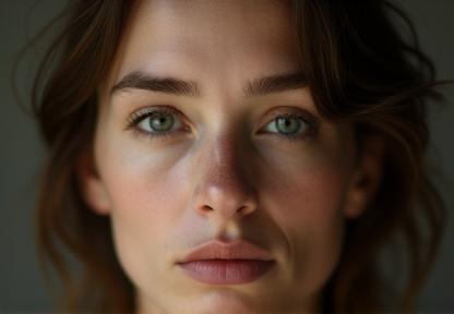 Portrait artistique réalisé au studio à Lyon