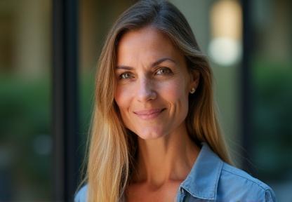 Portrait en lumière naturelle pour un professionnel à Lyon